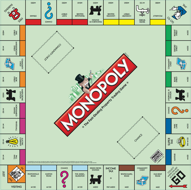 Illustration for article titled So how about a Monopoly F1 board?